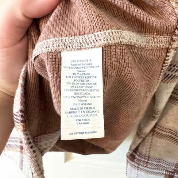 Faherty Legend Classic Sweater Shirt in Cranberry Haze Plaid - Picture 12 of 13